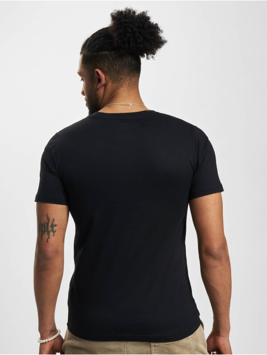 New Balance t-shirt Essential Stacked Logo zwart