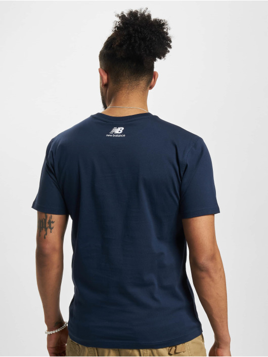 New Balance T-shirts Athletics Intelligent Choice blå