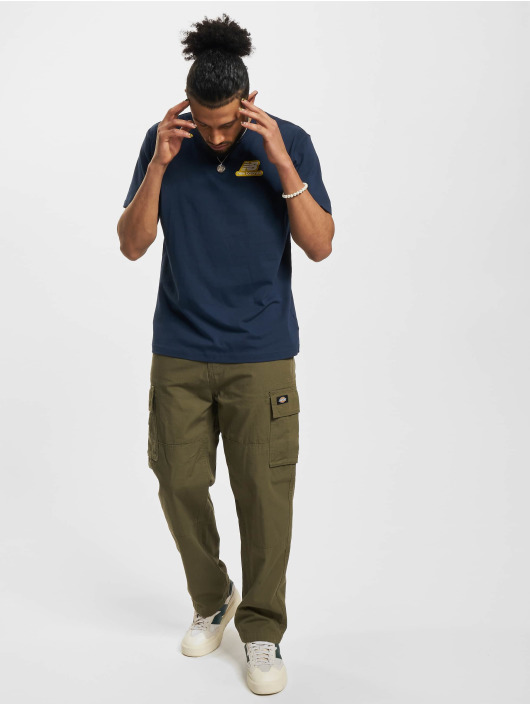 New Balance T-shirts Essentials Rubber Pack Logo blå