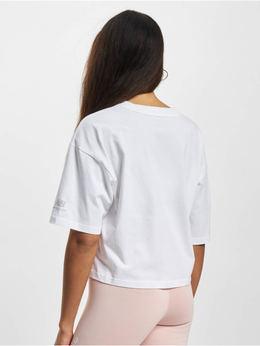 New Balance T-shirts Essentials hvid