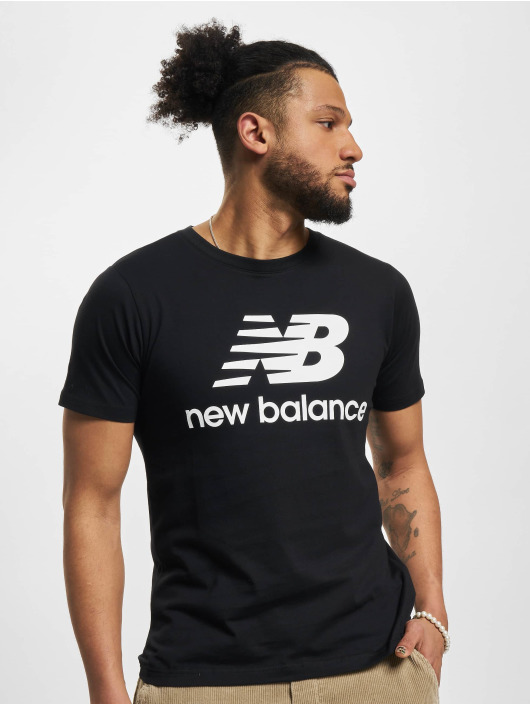 New Balance T-shirts Essential Stacked Logo sort