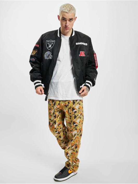 New Era Bomber jacket NFL Las Vegas Raiders MA-1M X30760BR00 black