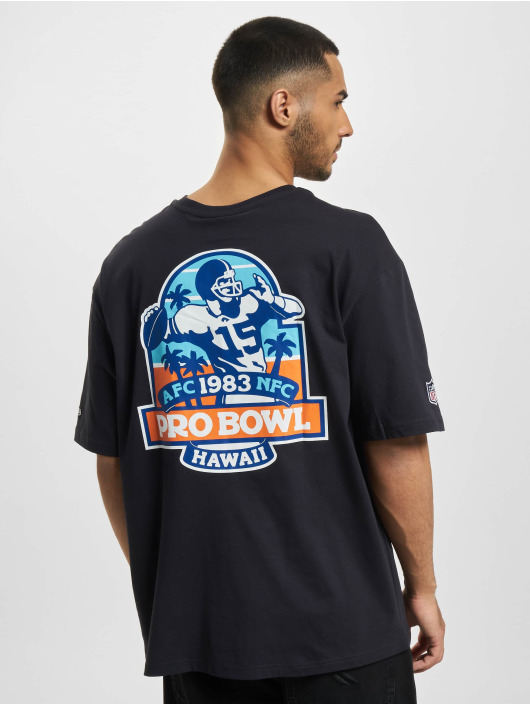 New Era Camiseta NFL Retro Graphic Hawaii Logo Oversized azul