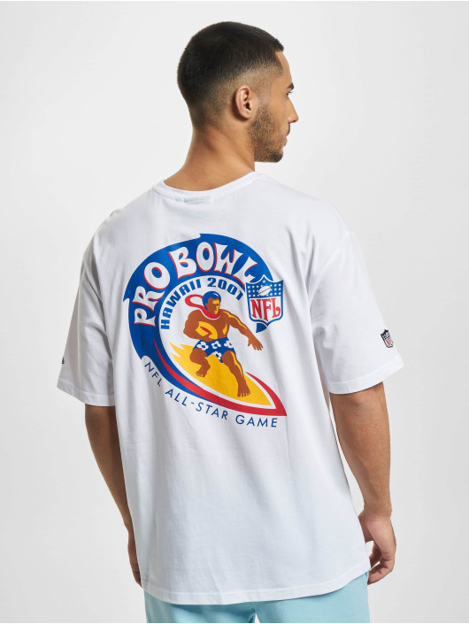New Era Camiseta NFL Retro Graphic Hawaii Logo Oversized blanco