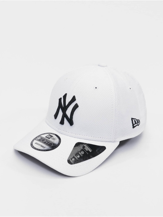 New Era Casquette Snapback & Strapback MLB New York Yankees Diamond Era 9Forty blanc