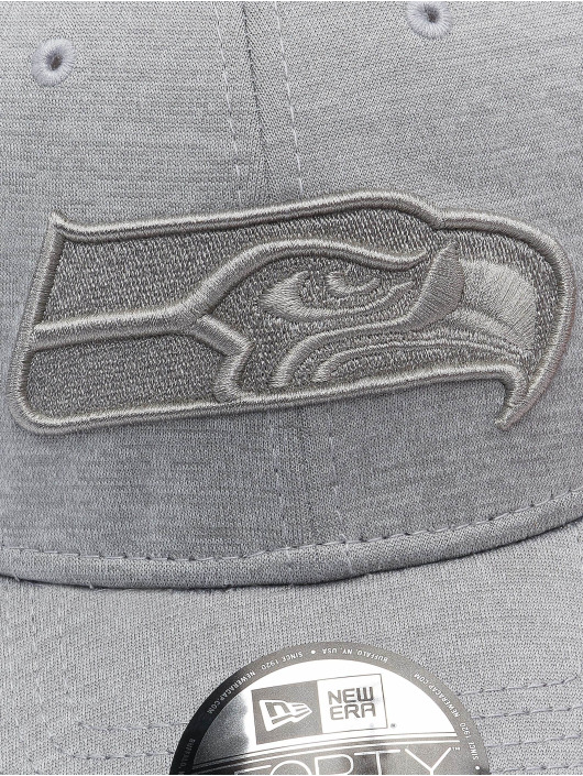 New Era Casquette Snapback & Strapback NFL Seattle Seahawks Shadow Tech 9Forty gris