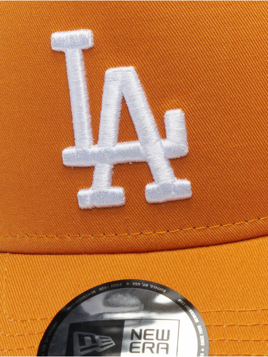 New Era Casquette Trucker mesh MLB Los Angeles Dodgers League Essential 9Forty AF orange