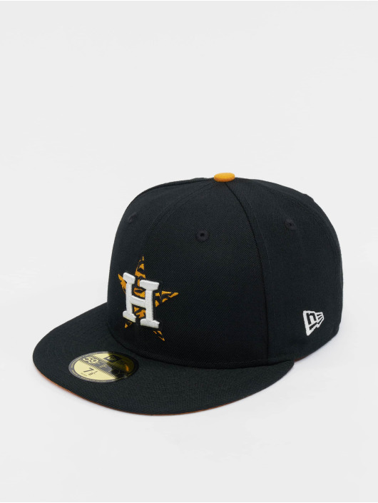 New Era Fitted Cap MLB 59Fifty Tigerfill 12582 Houston Astros czarny