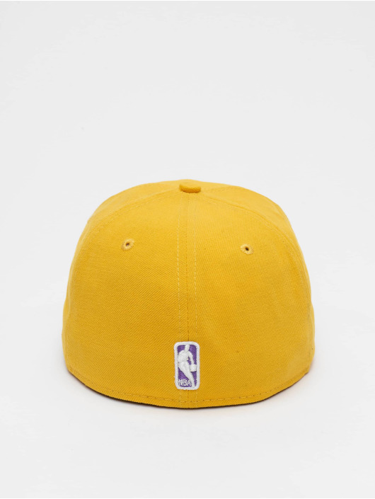 New Era Cap / Fitted Cap NBA Basic LA Lakers 59Fifty geel 104705