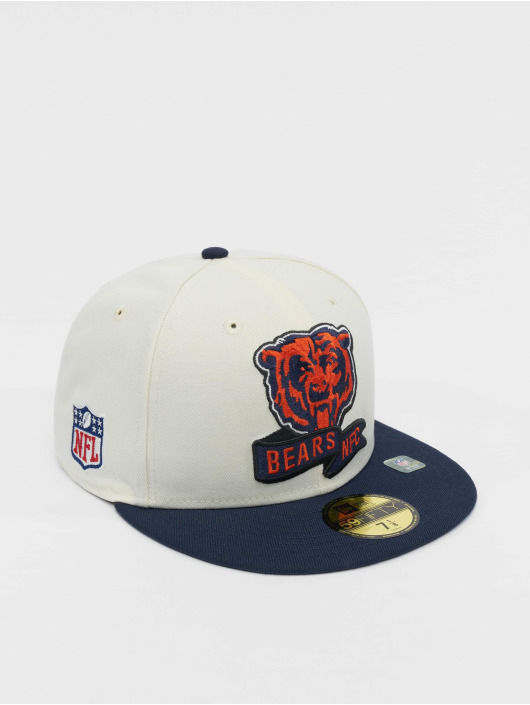 New Era Fitted Cap NFL22 Sideline 59Fifty Chicago Bears hvit