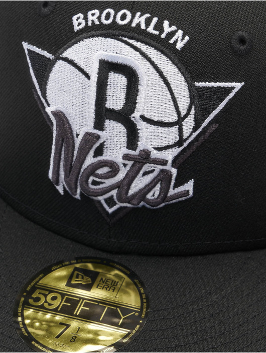 New Era Fitted Cap NBA Brooklyn Nets NBA21 Tip Off schwarz