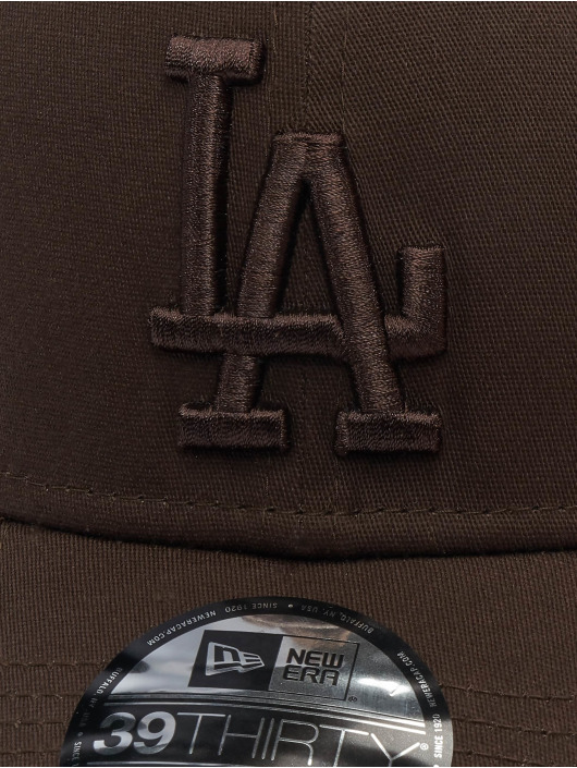 New Era Flexfitted Cap MLB Los Angeles Dodgers League Essential 39Thirty Flexfitted braun