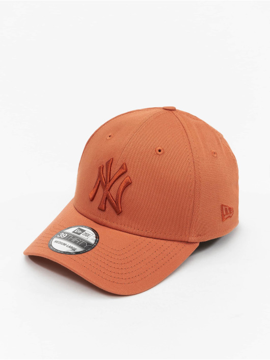 New Era Flexfitted Cap Mlb New York Yankees League Essential oranje