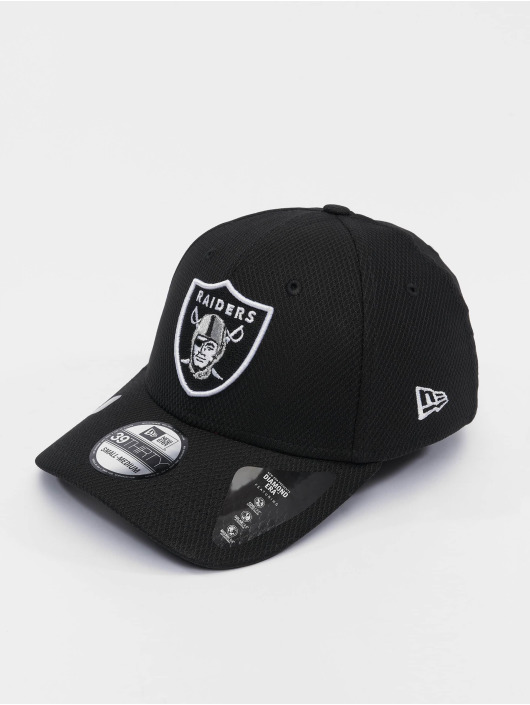 Oakland Raiders schwarz New Era 39Thirty Diamond Cap 