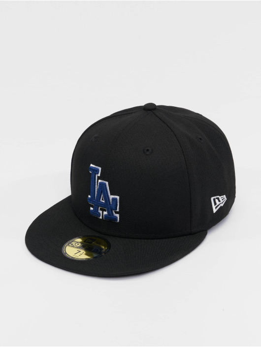 New Era Gorra plana MLB Los Angeles Dodgers Repreve negro