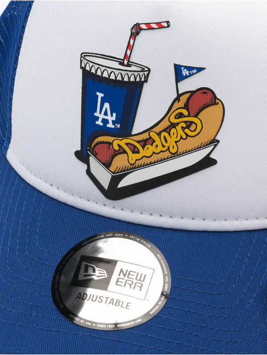 New Era Gorra Trucker MLB Los Angeles Dodgers Stadium Food 9Forty AF azul