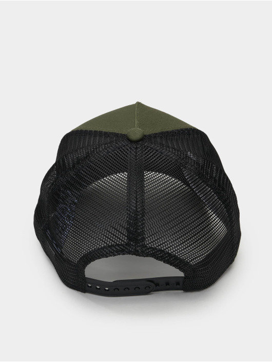 New Era Gorra Trucker State Patch A Frame oliva