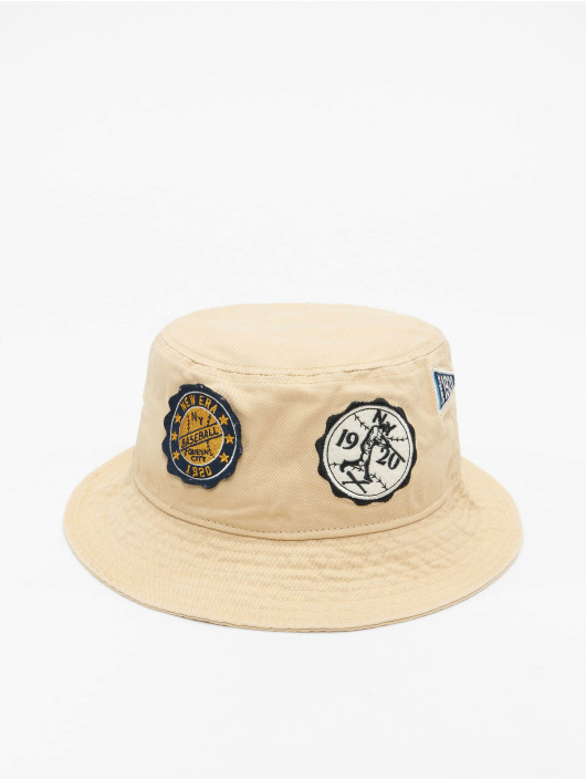 New Era hoed All Over Patch beige