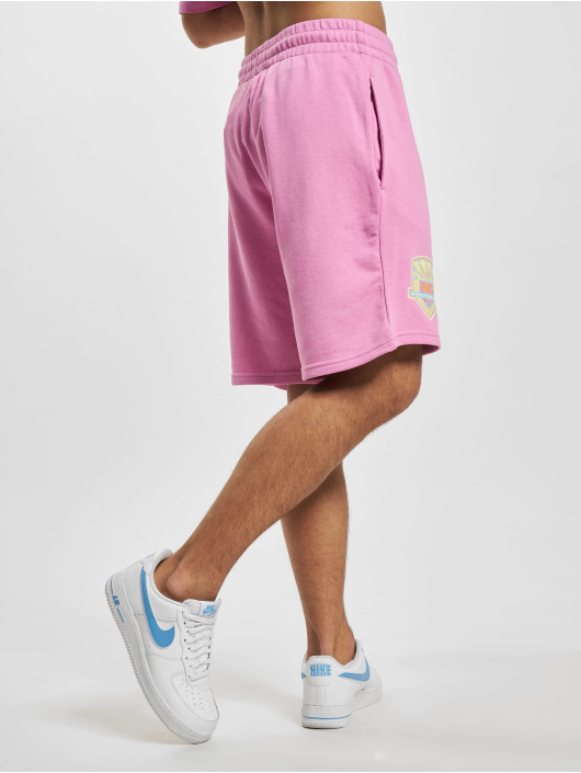 New Era Shorts MLB Pastel Los Angeles rosa chiaro