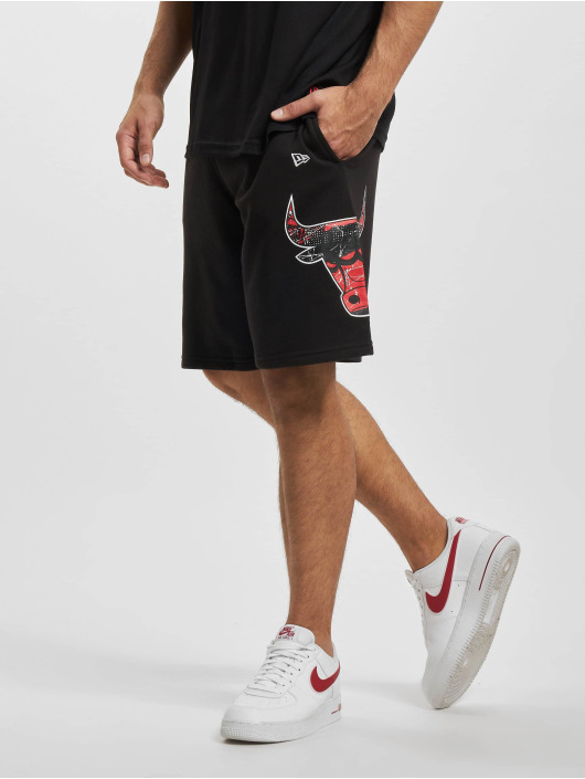 New Era shorts Logo Oversized zwart
