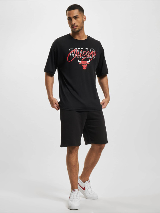 New Era shorts Logo Oversized zwart