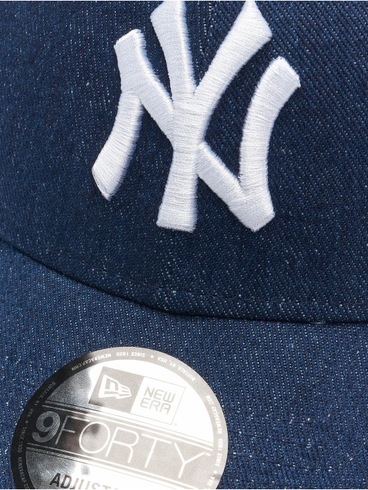New Era Snapback Cap MLB New York Yankees Mens Denim 9Forty blue