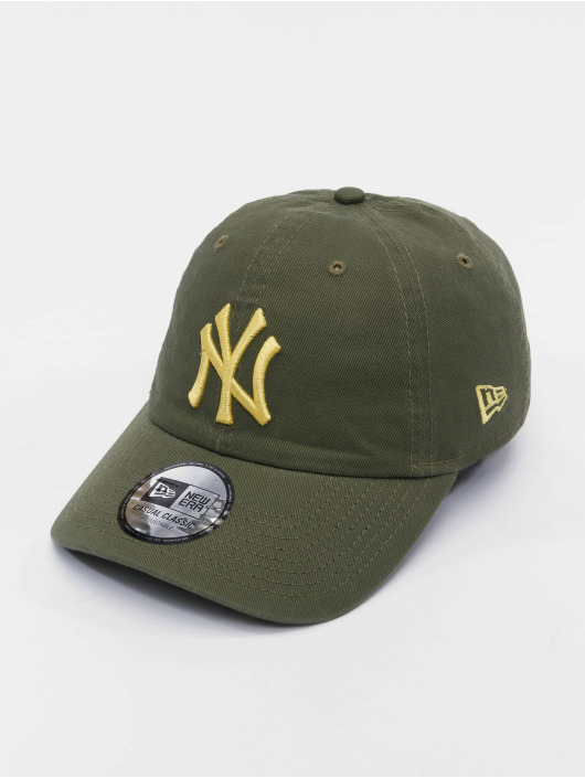 New Era snapback cap MLB New York Yankees League Essential CSCL 9Twenty olijfgroen