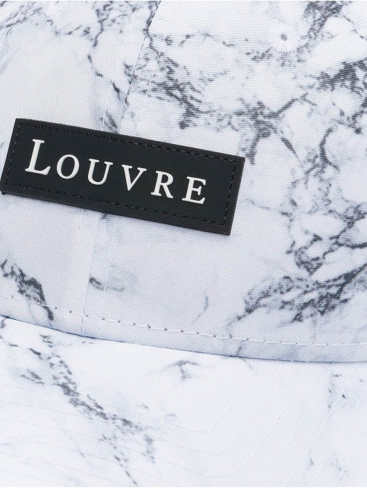 New Era Snapback Cap Louvre Clear Marble 9Forty white