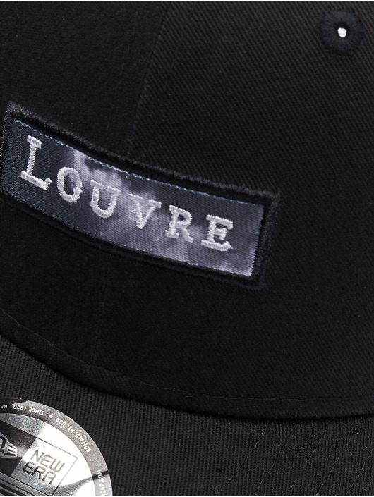 New Era snapback cap Louvre Logo Marble 9Forty zwart