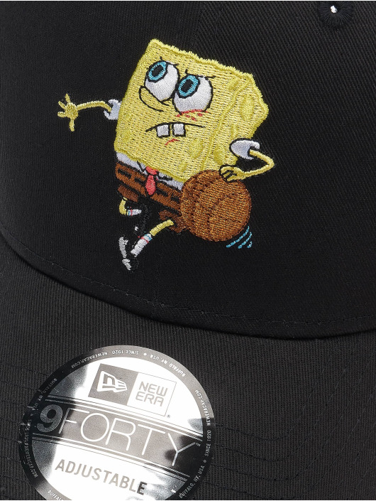 New Era snapback cap Nickelodeon Spongebob Sporty Sponge 9Forty zwart