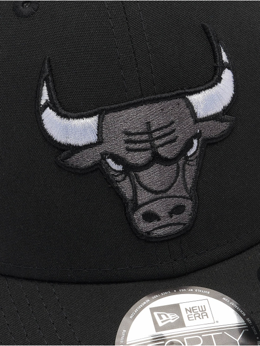 New Era snapback cap NBA Chicago Bulls Monochrome 9Forty zwart