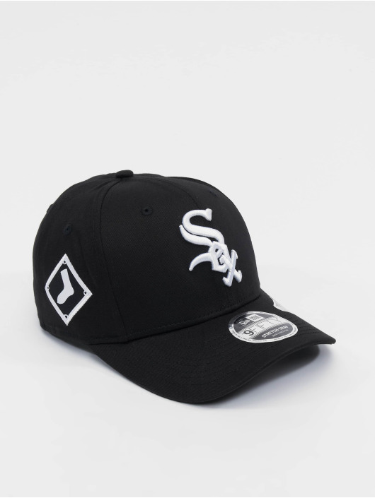 New Era Snapback Caps MLB Chicago White Sox Logo 9Fifty Stretch czarny