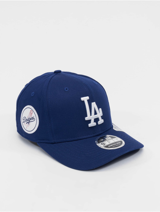 New Era Snapback Caps MLB Los Angeles Dodgers Logo 9Fifty Stretch niebieski