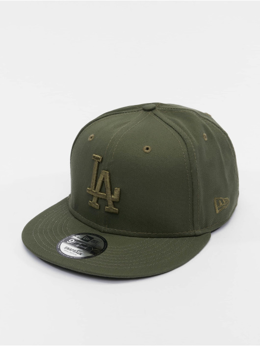 New Era Snapback Caps MLB Los Angeles Dodgers League Essential 9Fifty oliivi