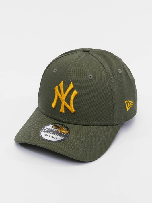 New Era Snapback Caps MLB New York Yankees League Essential 9Forty oliven