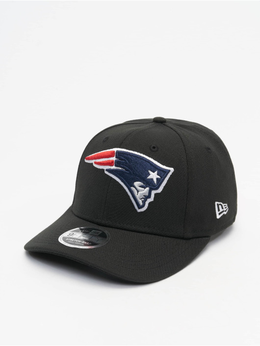 New Era Snapback Caps NFL Stretch Snap New England Patriots 9fifty svart