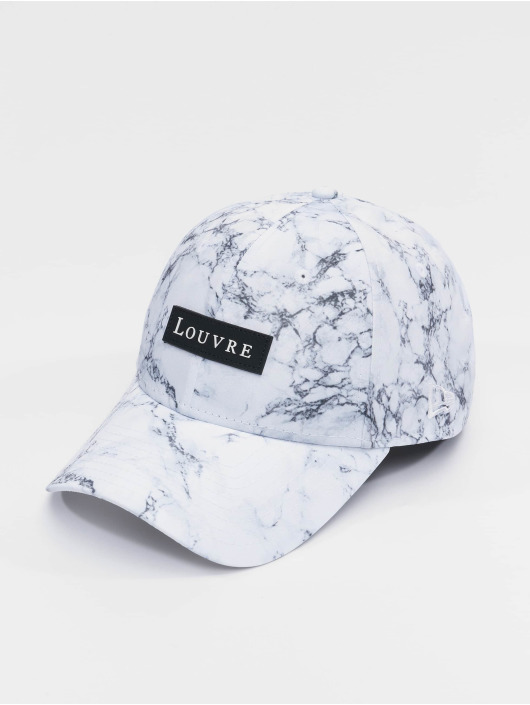New Era Snapback Caps Louvre Clear Marble 9Forty valkoinen
