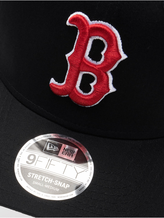 New Era Snapback Caps Stretch Snap 9 Fifty Boston Red Sox čern
