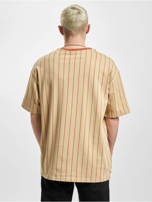 New Era T-paidat Pinstripe Oversized beige
