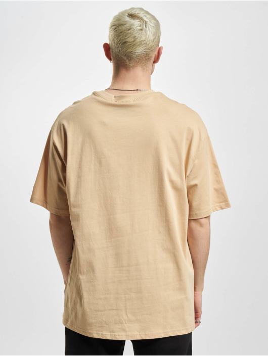 New Era t-shirt MBL Los Angeles Dodgers League Essentials Oversized beige