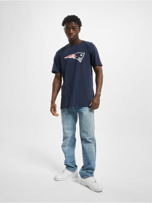 New Era t-shirt Team Logo New England Patriots blauw