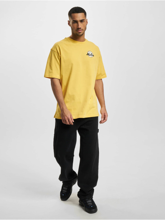 New Era T-shirt Heritage Graphic Oversized giallo
