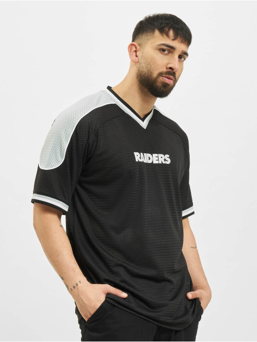 New Era T-Shirt NFL Las Vegas Raiders Contrast Panel Oversized noir