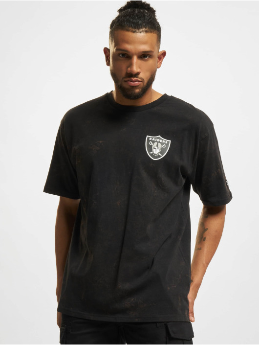 New Era T-Shirt NFL Las Vegas Raiders Washed Pack Graphic OS noir
