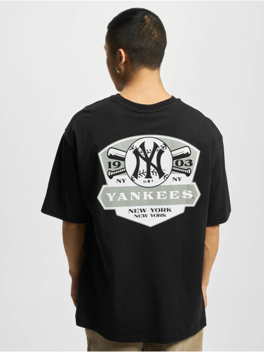 New Era T-Shirt Oversized Graphic noir