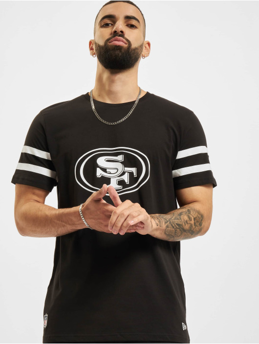 New era NFL Jersey Inspired San Francisco 49ers Short Sleeve T-Shirt Black