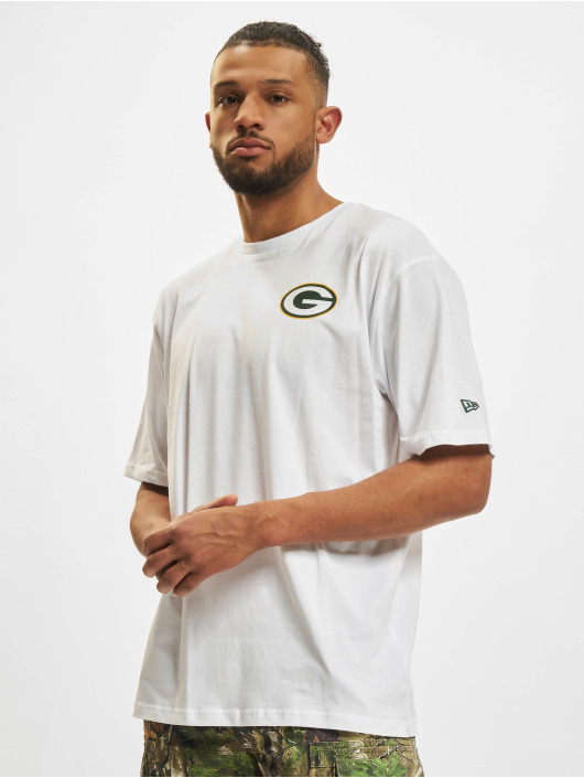 New Era T-Shirt NFL Green Bay Packers Left Chest Team Logo OS weiß