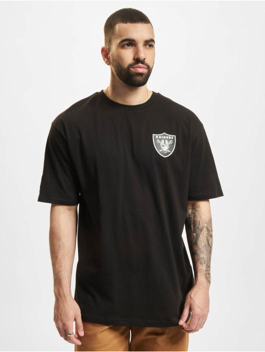 New Era t-shirt NFL Las Vegas Raiders Left Chest Team Logo OS zwart