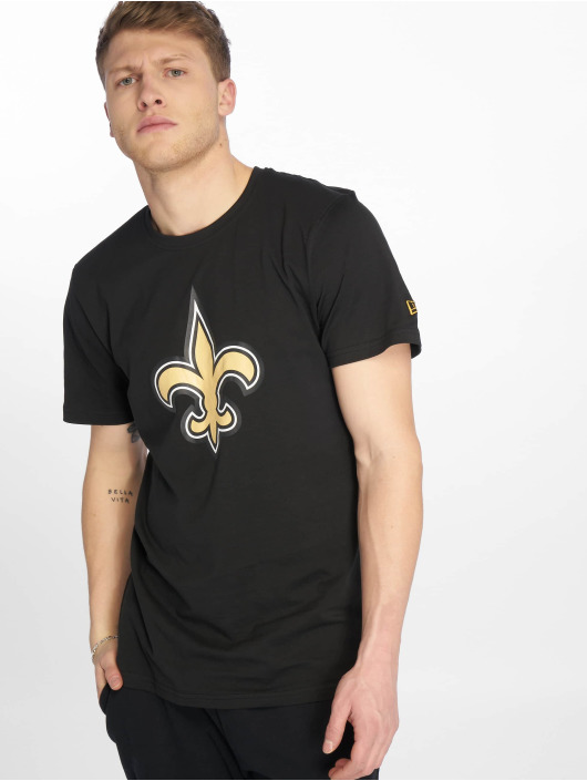 New Era T-Shirty Team Logo New Orleans Saints czarny