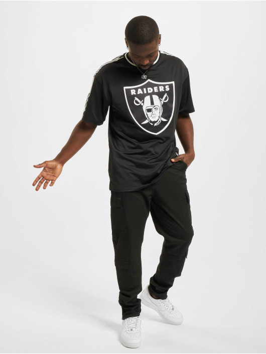 New Era T-Shirty NFL Las Vegas Raiders Taping Oversized czarny